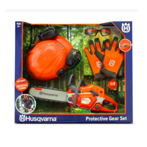 HUSQVARNA Kettsaag 550XP ja kaitsevarustuse komplekt lastele